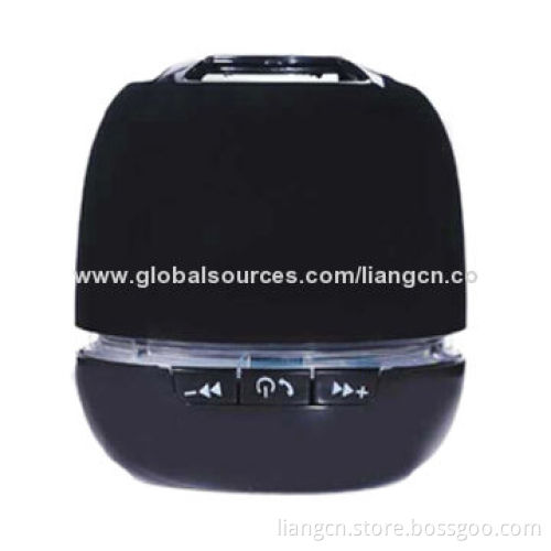 2014 New Style Mini Cylindrical Bluetooth Speaker with Built-in Rechargeable Battery